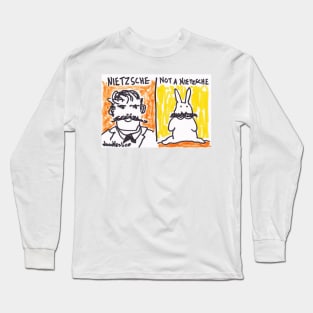 Nietzsche - Not a Nietzsche Long Sleeve T-Shirt